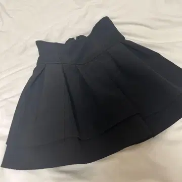 미셸 마카롱 슬림 레그 스커트 S 블랙