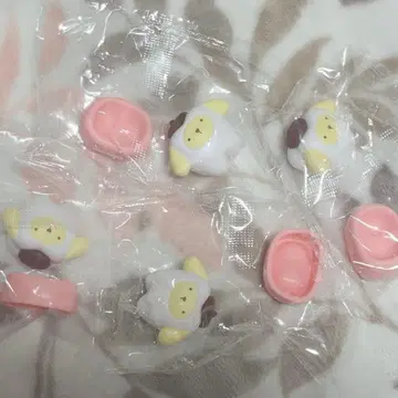 산리오 폼폼푸딩 (4개) 캡슐 토이