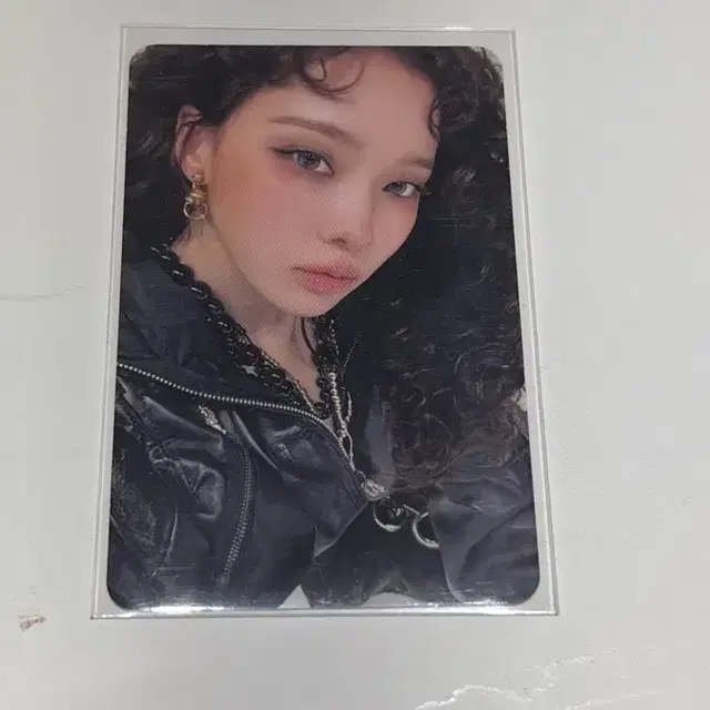 에스파 윈터 희귀포카 더티워크 유럽반 독점 앨범 포카 양도