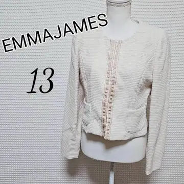 EMMAJAMES 아이보리 노카라 자켓 13