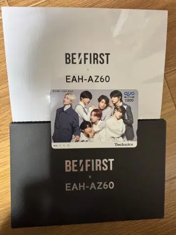 BE:FIRST 테크닉스 캠페인 포토 카드