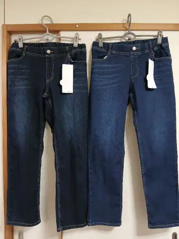 새상품 3L 스키니 데님 2세트