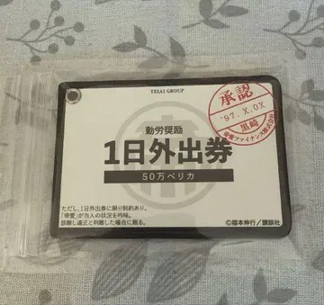 대 카이지전 1일 외출권 패스 케이스