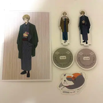 나츠메 우인장 나츠메 타카시 나토리 슈이치 엽서 미니 아크릴 스탠드