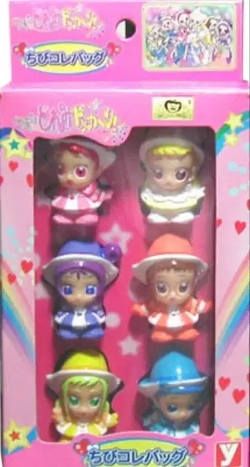 오쟈마녀 도레미 피규어 세트 6체