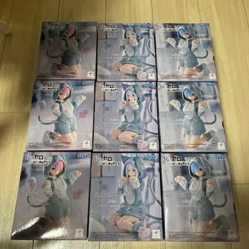 리제로 Yumemirize ~모후모후 팩~ 라무, 렘, 에밀리아 9체