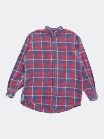 90s L.L.Bean check shirt L