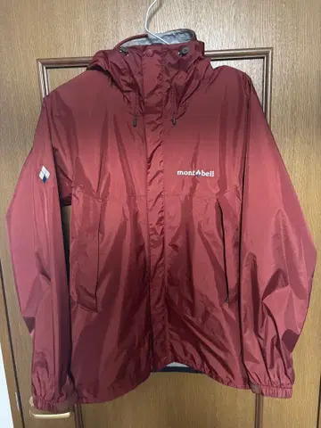 몽벨 레인 하이커 자켓 와인 레드 M 사이즈