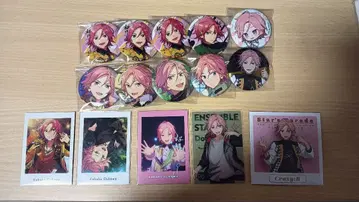 앙스타 오우카와 코하쿠 캔 배지 카드 모음