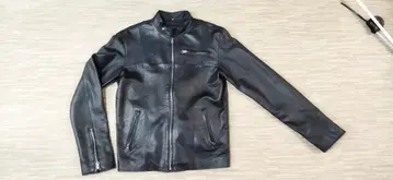 싱글 라이더 가죽 자켓 양가죽 일본 사이즈 L 상당