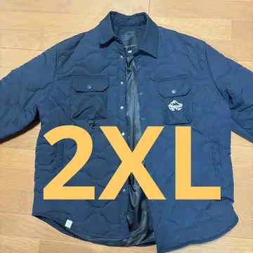 LUCKY HORN 블랙 퀼팅 자켓 2xL 사이즈