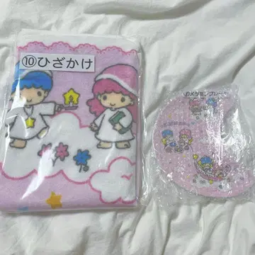 키키라라 리틀트윈스타 산리오 무릎 담요 멜라민 플레이트