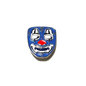 MISTER CARTOON MASK PIN 핀 배지