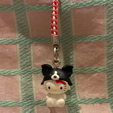 헬로키티 럭키 스트랩 파피용