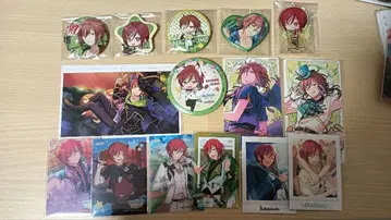 앙스타 사카사키 나츠메 캔 배지 카드 모음