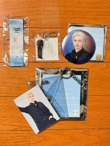 SEVENTEEN NEW JUN 준 캔뱃지 파우치