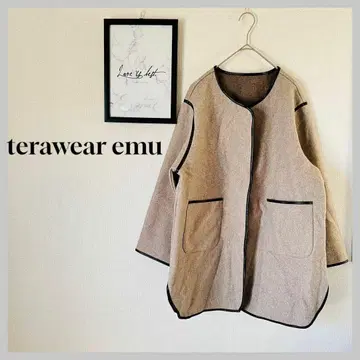 테라 의류 M 노카라 코트 아우터 자켓 / 기모 M 사이즈