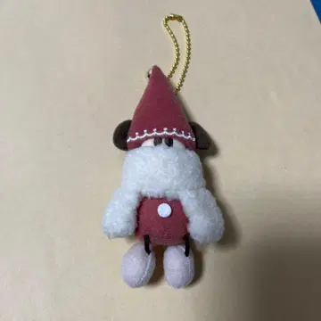 릴 린 릴 린 키체인 미사용 새상품 빨간색 크리스마스