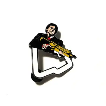 SCARFACE LOGO FLAME PINS