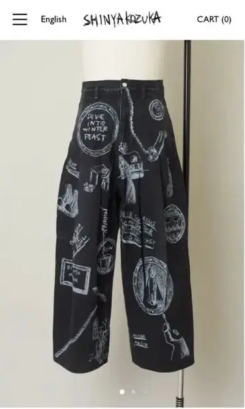 24AW SHINYAKOZUKA CITY BAGGY STREET