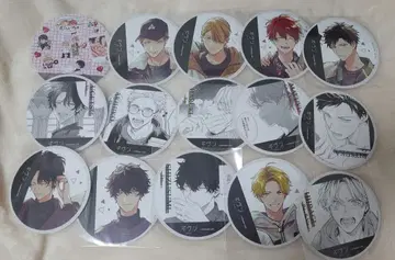 키즈나츠키 애니카페 특전 코스터 컴플리트 15종