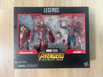 마블 레전드 아이언맨 마크 50 & 아이언 스파이더 2팩판