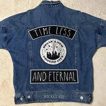 moussy ROCKET BOT 데님 자켓