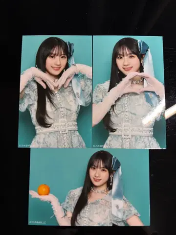 노기자카46 카와사키 사쿠라 네이블 오렌지 미니 브로마이드 컴프