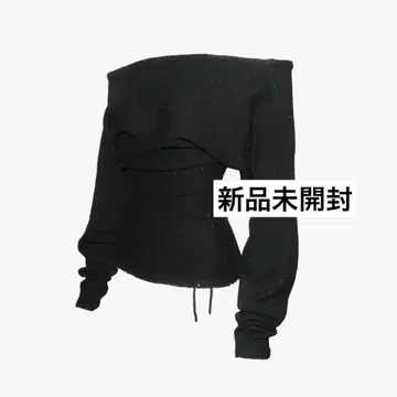 S sequin offshoulder knit theredthread