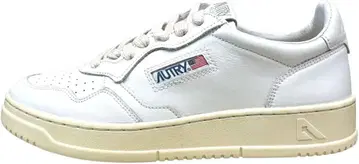 AUTRY 화이트 가죽 스니커즈
