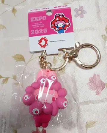 산리오 미야쿠미야쿠 최애 컬러 키링