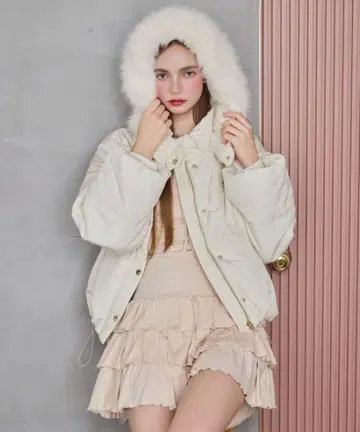 마제스틱 레곤 2way 충전솜 후드 블루종