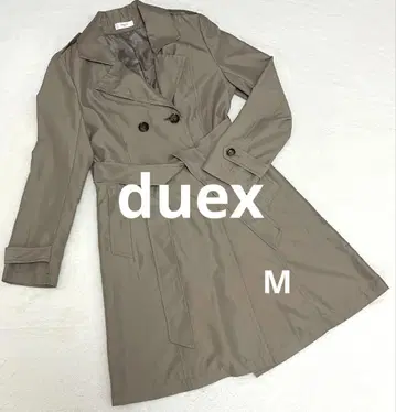 [두 세] duex 트렌치코트 M 베이지 고품질
