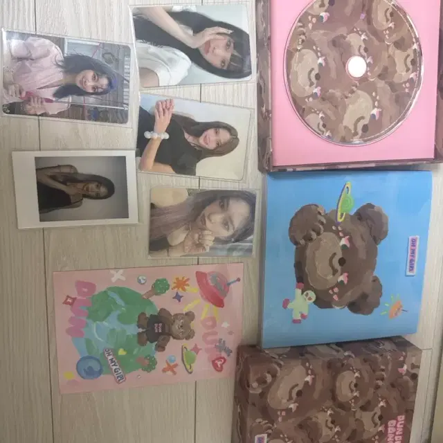 오마이걸 던던댄스 앨범+포카+엽서