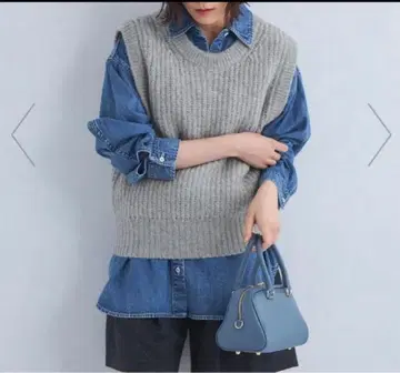 green label relaxing 울 100% 2Way 니트