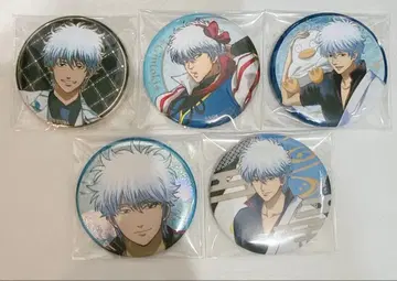 은혼 사카타 긴토키 캔뱃지 5개