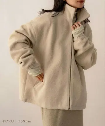 NOAHL 보아 지퍼 자켓 노알