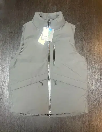 CAMP7 (캠핑세븐) 2레이어/투습발수 다운 베스트 그레이