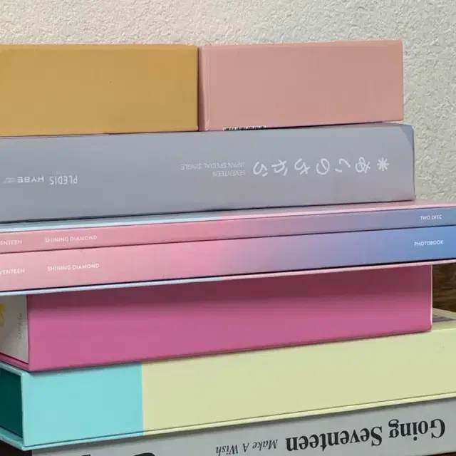 세븐틴 개봉 앨범 판매 ㅅㅊㅇ 아이노치카라 러브앤레터 고잉 샤다콘