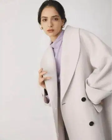 Mila Owen 접결 하프 기장 A라인 코트 카와구치 하루나