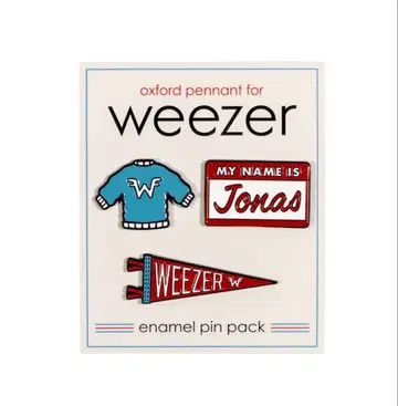 Weezer 핀 세트 Weezer x Oxford Pennant