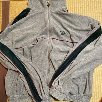 Keboz XLARGE 트랙 자켓 그레이 맨투맨 원단