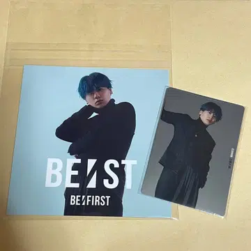 BE:FIRST 아코디언 포토 카드 트레이딩 카드 MANATO