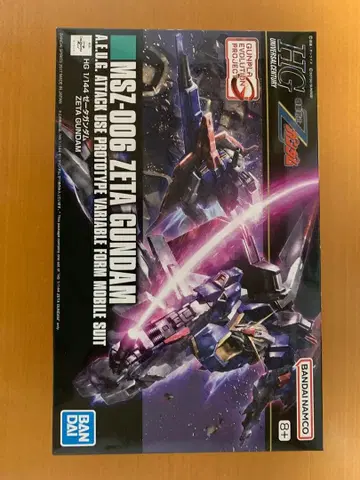 HG 1/144 MSZ-006 제타 건담 새상품
