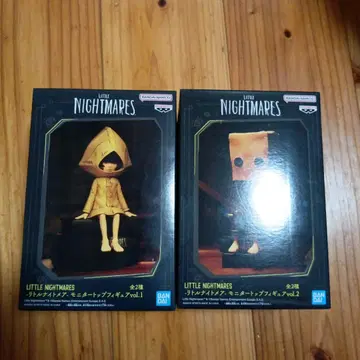 LITTLE NIGHTMARES 모니터 탑 피규어 2종 세트