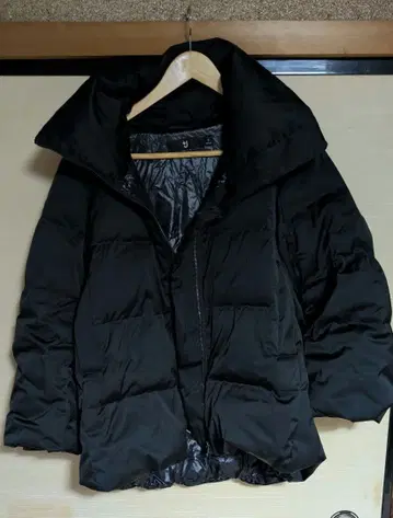 [ 메루카리 특가 ] 유니클로 +J 질 샌더 다운 볼륨 자켓 블랙