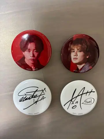 MANATO SOTA 소마나 사인 캔뱃지 (초기)