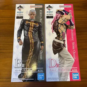 죠죠의 기묘한 모험 스톤 오션 제일복권 피규어 2세트