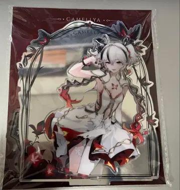 명조 츠바키 공명자 테마 거울 포함 투광 아크릴 스탠드 공식 정품