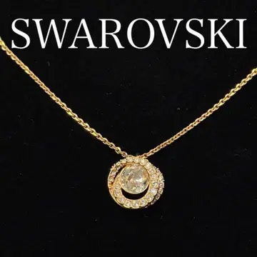 Swarovski 골드 펜던트 목걸이